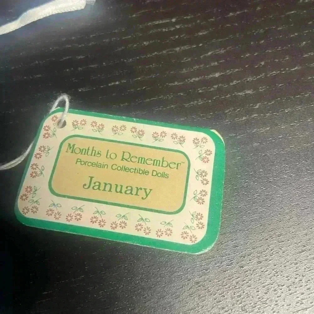 Russ Months to Remember‎ January Porcelain Collectible Doll, 9
